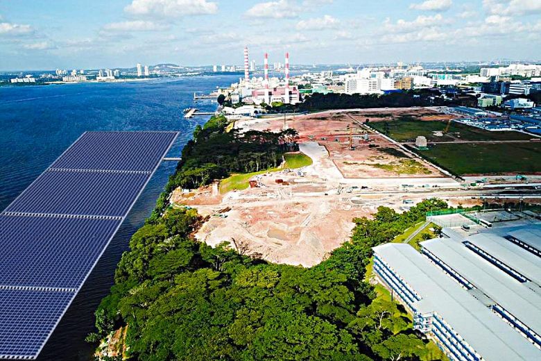 Mega floating solar panel system to be ready in 2019