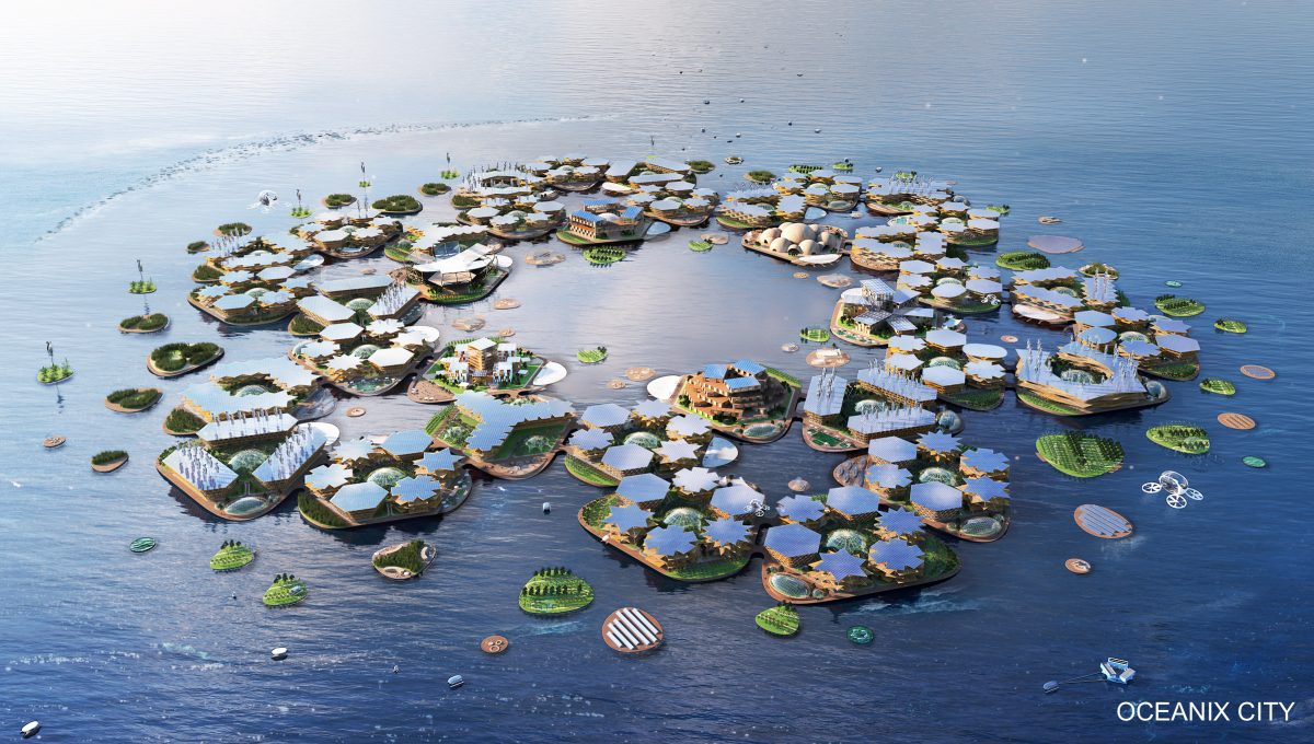 The UN is supporting a design for a new floating city that can withstand Category 5 hurricanes