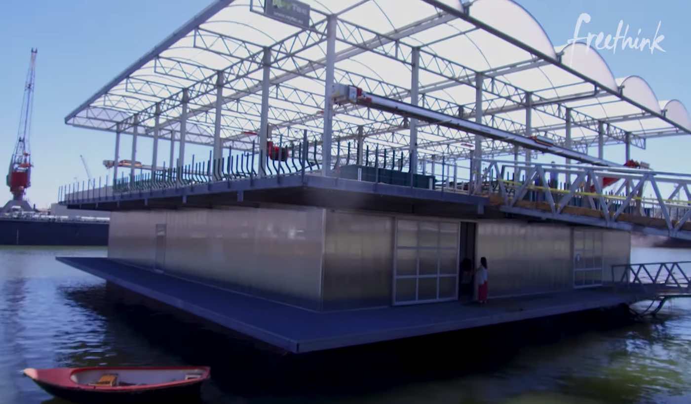 Rather Than Importing Their Food, Coastal Cities Can Build Their Own Floating Farms—Like This One