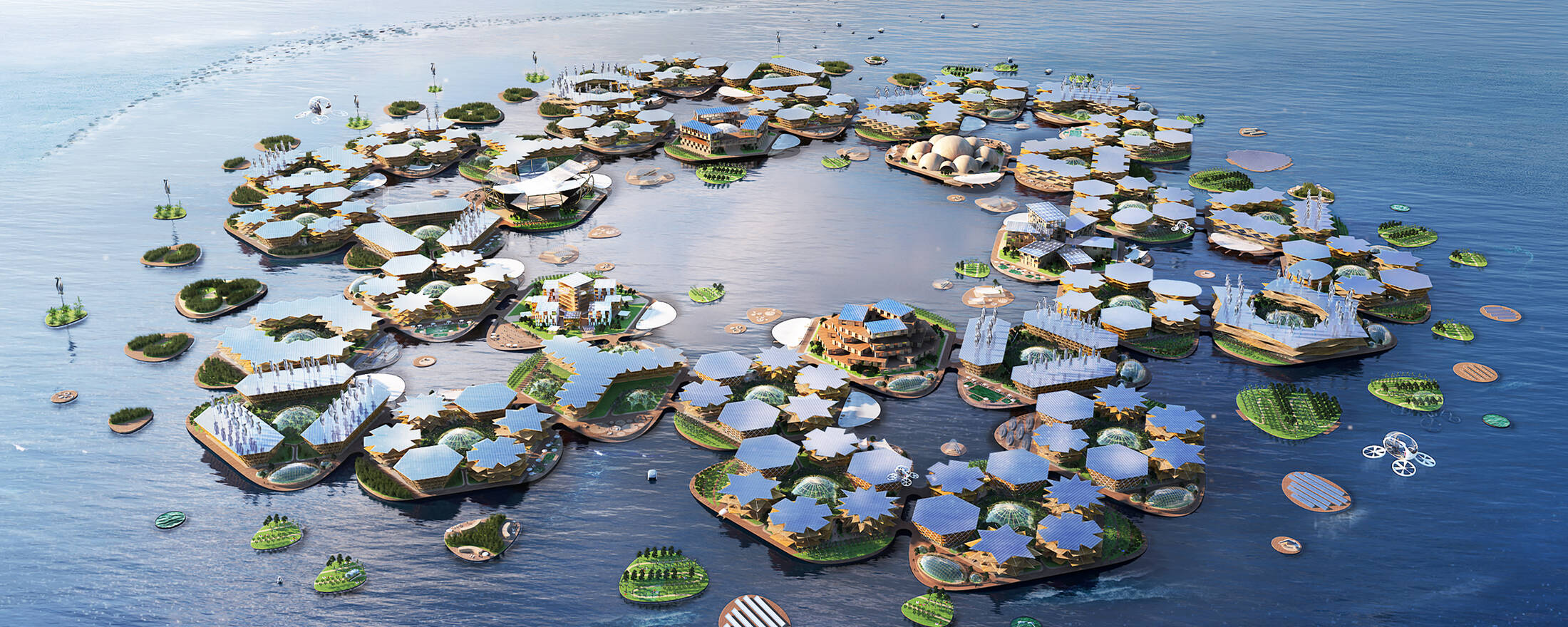 UN-Habitat and partners unveil OCEANIX Busan, the world’s first prototype floating city