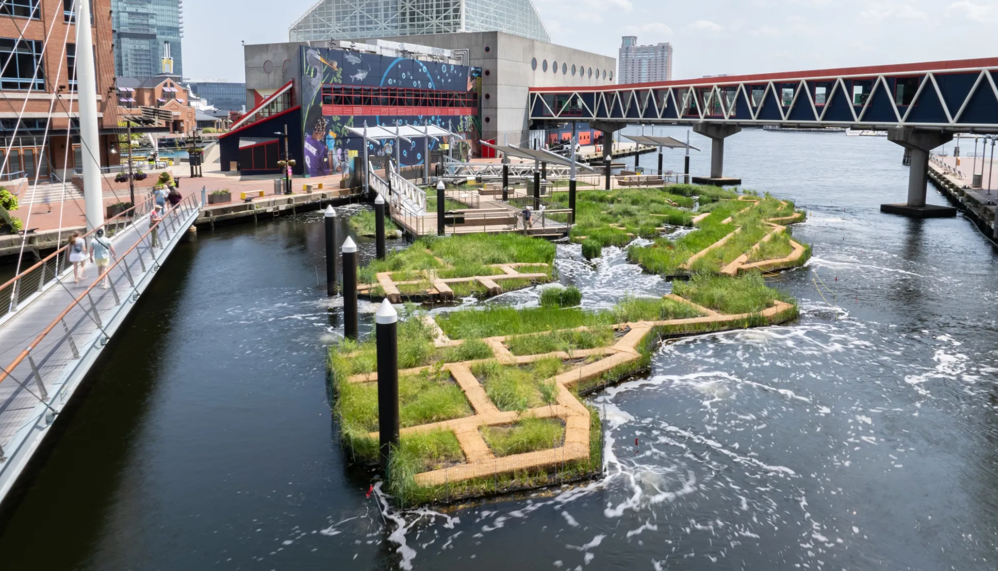 A Floating Island in Baltimore Raises Hope for a Waterfront Revival