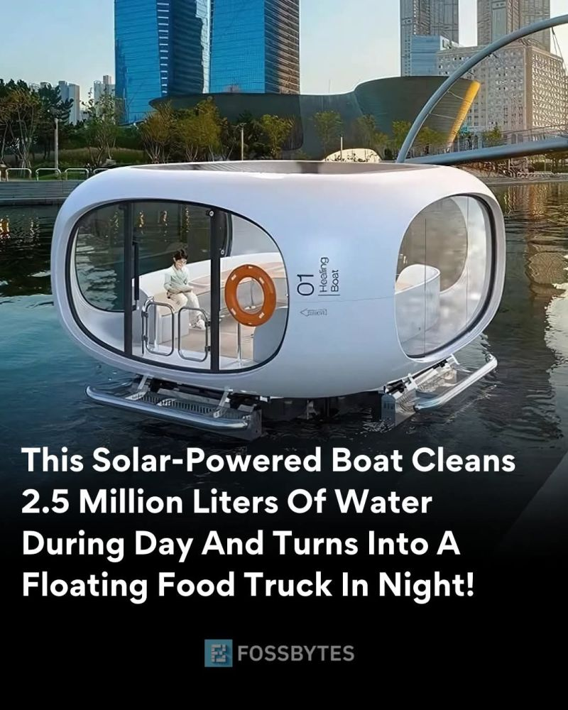 Ecopeace introduce AI-powered solar “Healing Boat”