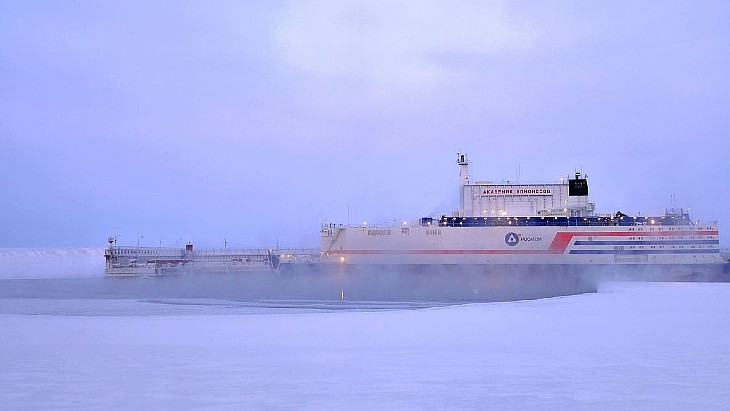 Russia’s floating nuclear power plant passes one billion kWh