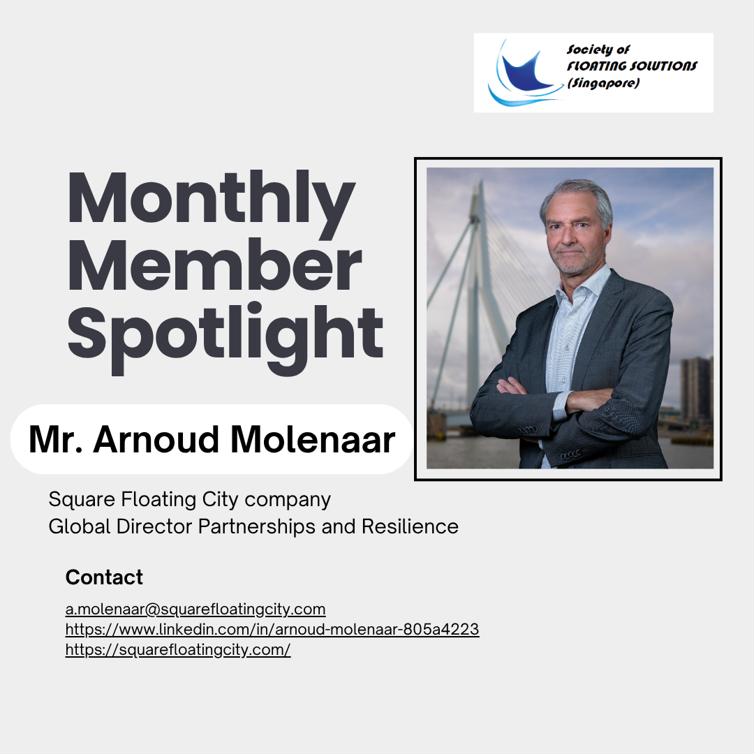 Member Spotlight: Mr. Arnould Molenaar